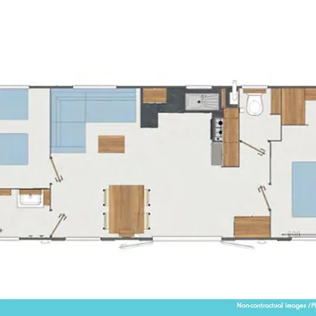 キャンプ場 Officiel Siblu Les Pierres Couchees サン・ブルヴァン・レ・パン